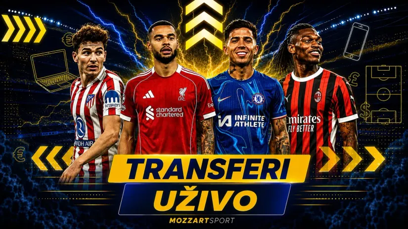 TRANSFERI (četvrtak, 27. avgust)