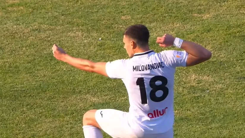 Petom za pobedu - Uroš Milovanović opet naštelovao nišan za Partizan (VIDEO)