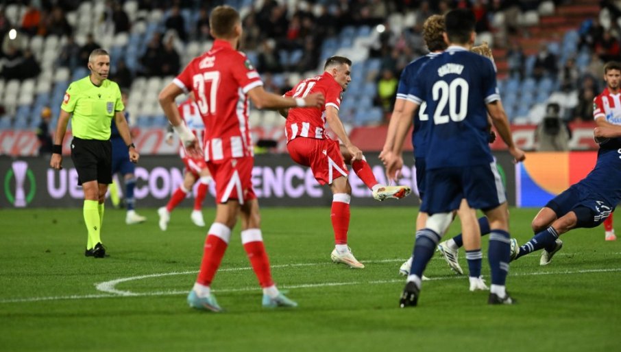 Vraća se Zvezda! Elšnik majstorijom poravnao rezultat na "Marakani" (VIDEO)