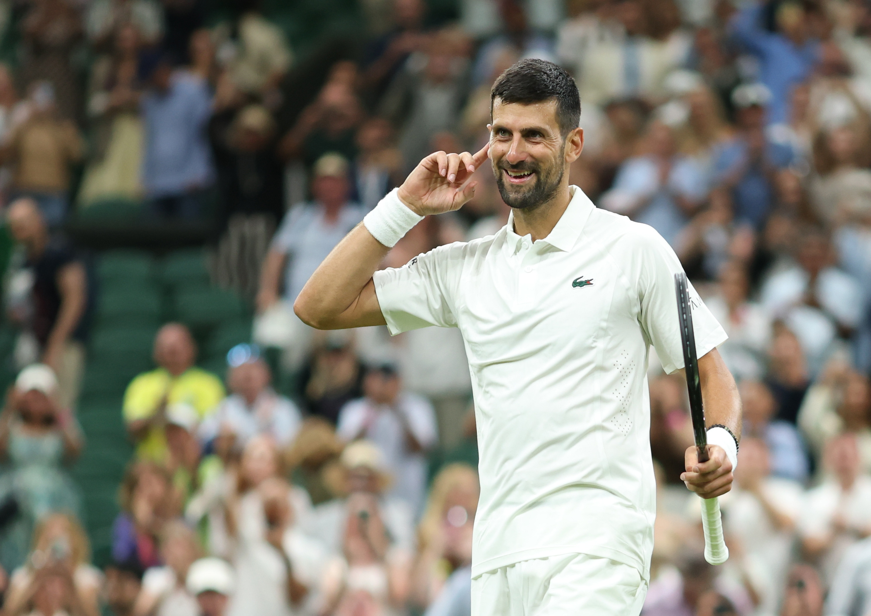 Novak u "engleskom" terminu protiv Cicipasa