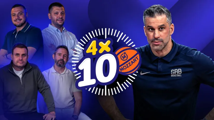 PREMIJERA PODKASTA "4x10": Alimpijević za start, skeniranje Zvezde i Partizana i ko fali na listi ABA 25