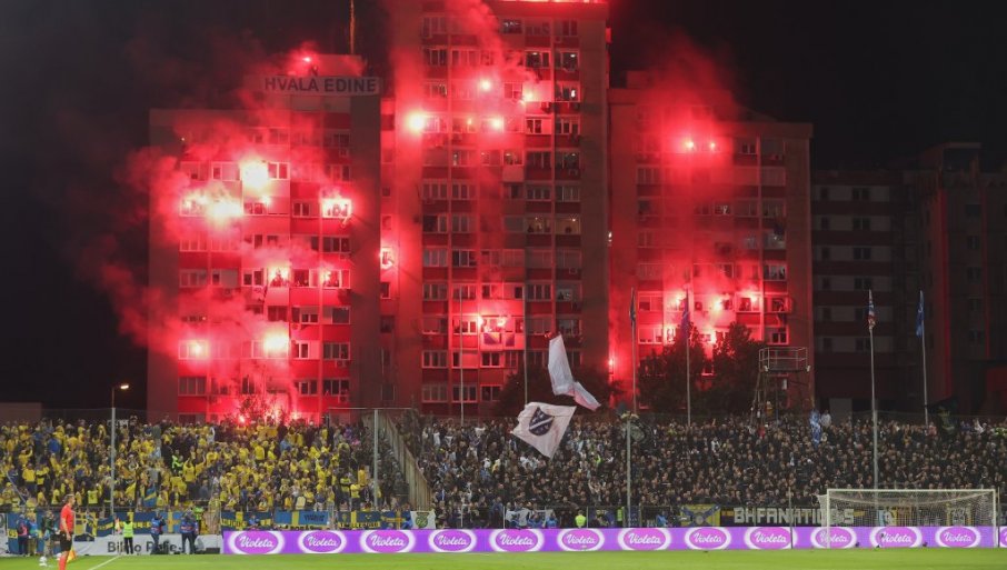 Zenica u znaku Dijamanta: Spektakularne scene na oproštaju Edina Džeka (FOTO/VIDEO)