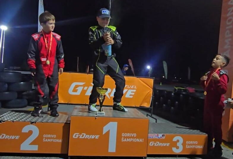 DUPLO SLAVLJE: Nikša Đuričković dvostruki šampion Srbije