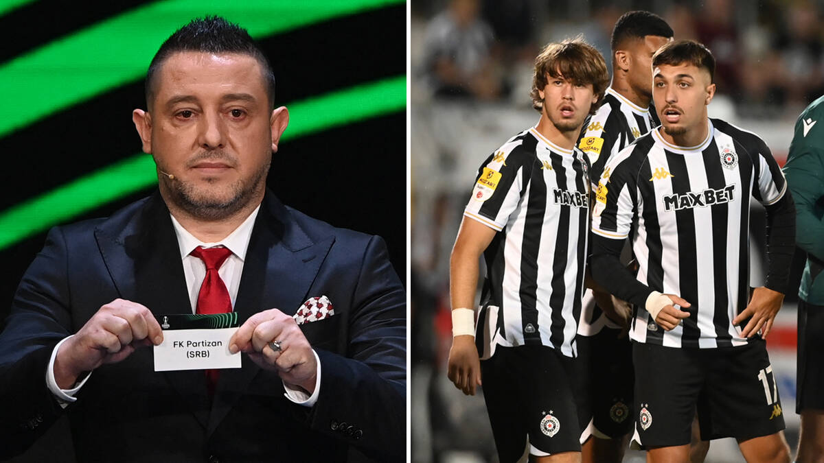 S kim Partizan može u plej-ofu? Na žrebu Lige konferencija čekaju ga Benfika, Hajduk, Bešiktaš...