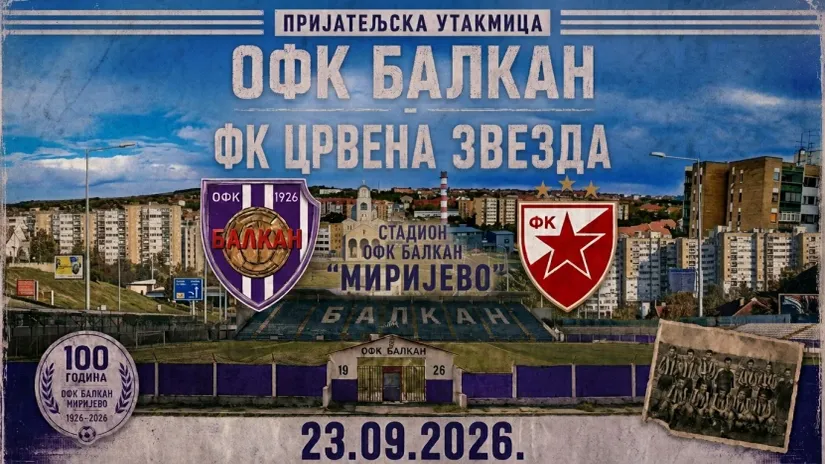 Mirijevo i OFK Balkan slave vek fudbala: Stiže Crvena zvezda!