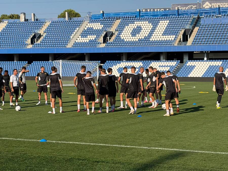 PARTIZAN ODRŽAO TRENING U MADRIDU: Crno-beli osetili teren uoči meča sa Hetafeom