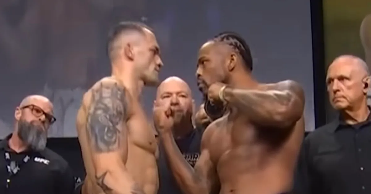 Soldić spreman za UFC debi! "Robokap" stao pred "Haosa", pa ga "zaledio" pogledom