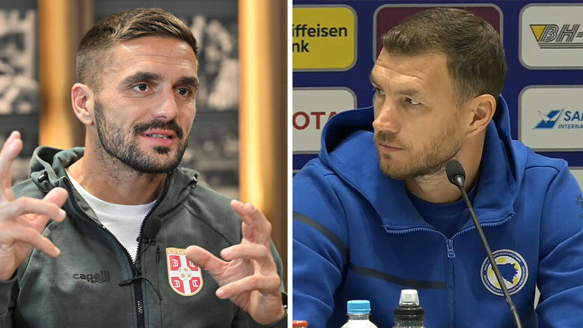 Edin Džeko: "Nagovarali su me, ali ne mogu ja kao Dušan Tadić"