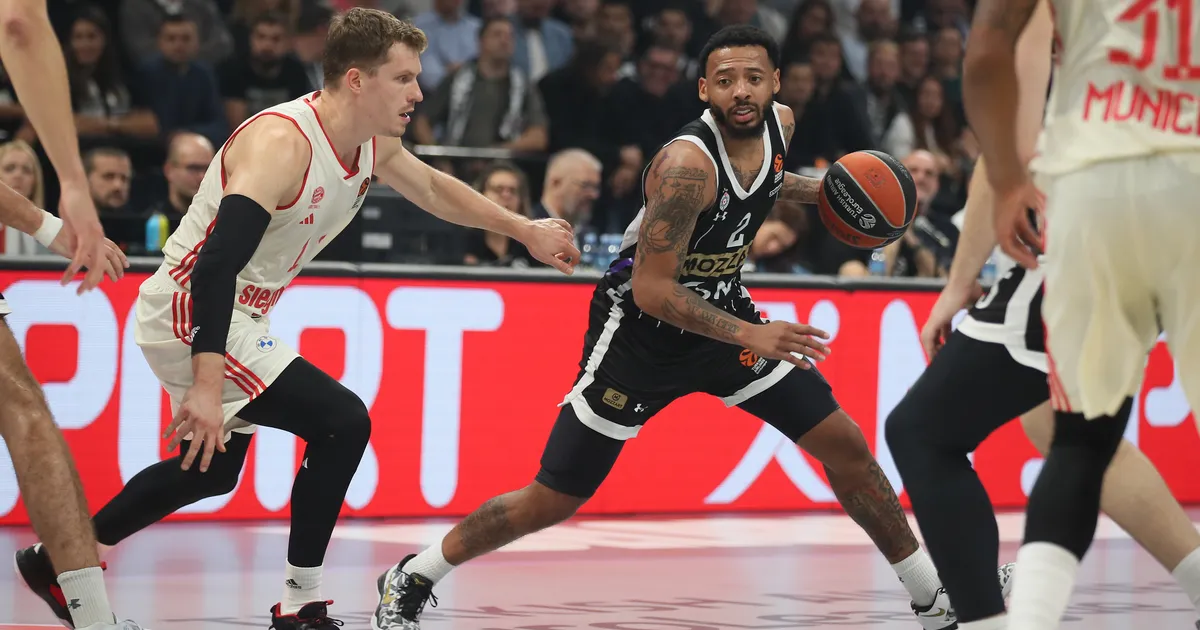 Evo gde možete da gledate uživo TV prenos meča Bajern - Partizan u 3. kolu Evrolige