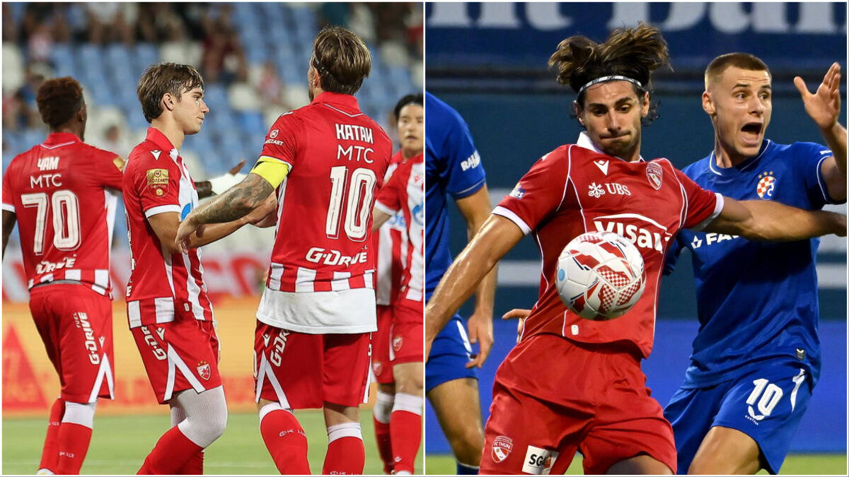 Dinamo zakomplikovao put Zvezdi do Lige šampiona: Gubio sa 2:0 u Zagrebu, pa preokrenuo sa igračem više