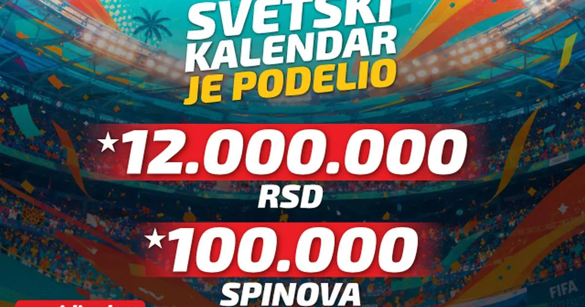 NEMA STAJANJA U MERIDIANU: Podeljeno 12 MILIONA DINARA i 100.000 besplatnih spinova, najveće nagrade tek stižu