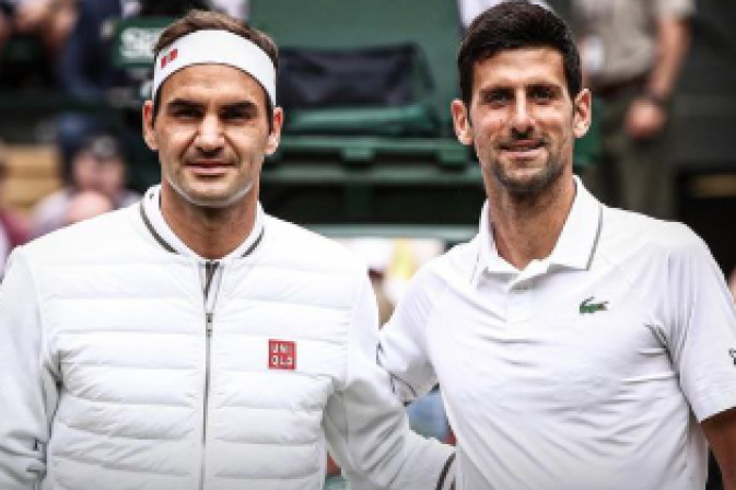 FEDERER HITNO REAGOVAO! Evo šta je uradio Švajcarac čim mu je Novak Đoković oborio rekord na Vimbldonu! (VIDEO)