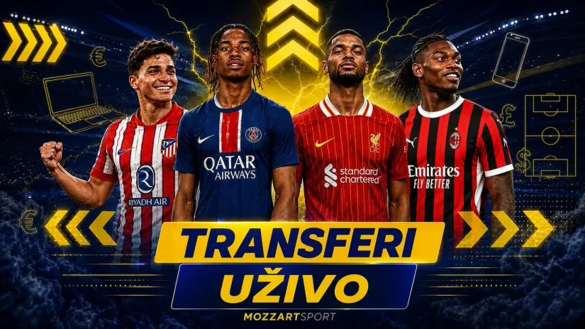 TRANSFERI (petak, 21. avgust)