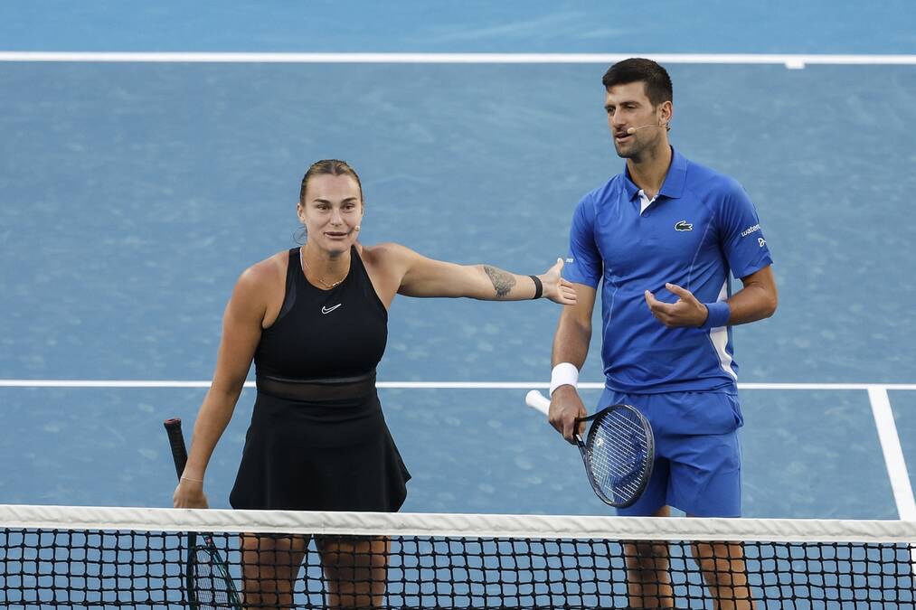 Najmoćniji tandem US Opena: Đoković i Sabalenka zajedno izlaze na teren