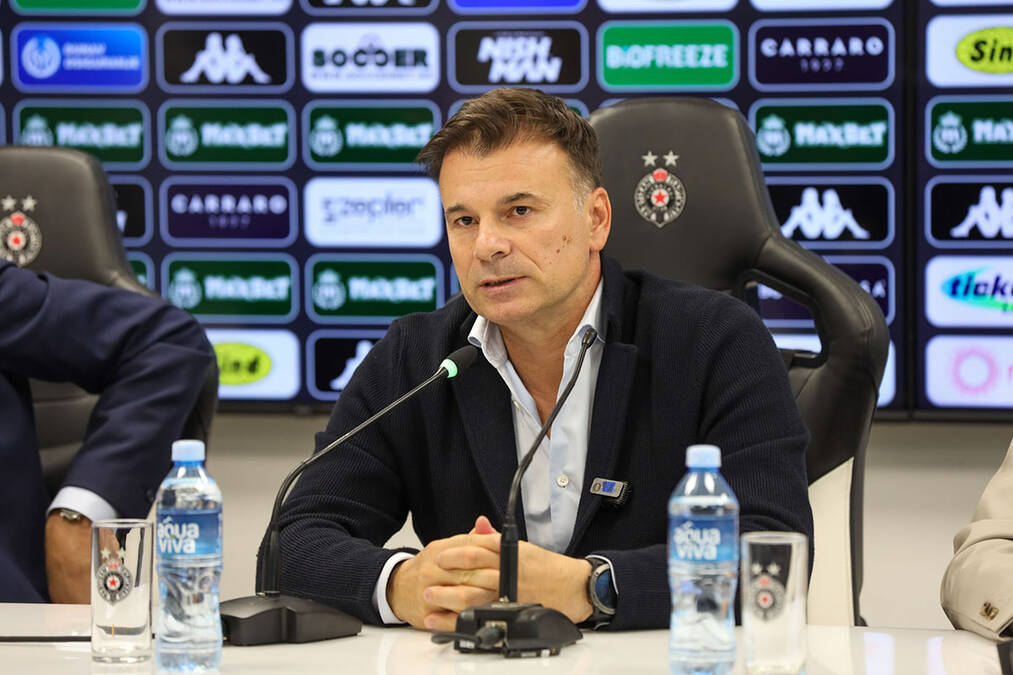 Aleksandar Stanojević se obratio navijačima: Postao je trener Partizana 4. put u karijeri