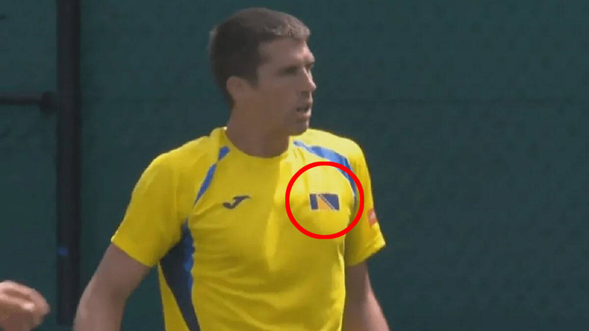 Bosna poslala igrača na meč sa pogrešnom zastavom: Pogledajte dres Nermana Fatića i simbol na njemu