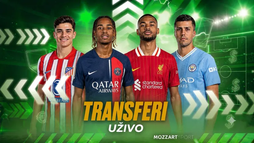 TRANSFERI UŽIVO (petak, 14. avgust)