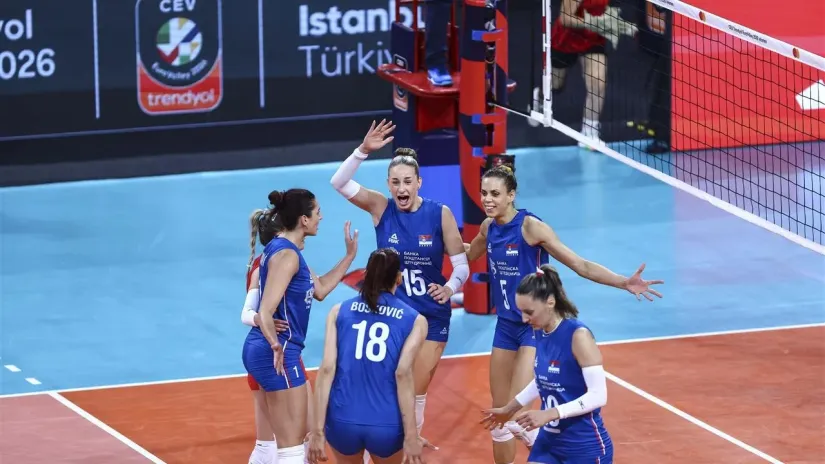 UŽIVO: Srbija - Poljska 25:21, 25:19, 15:25