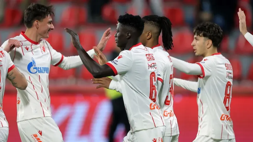 UŽIVO: Jedinstvo Ub - Crvena zvezda 1:3, tinejdžer uživa protiv crveno-belih