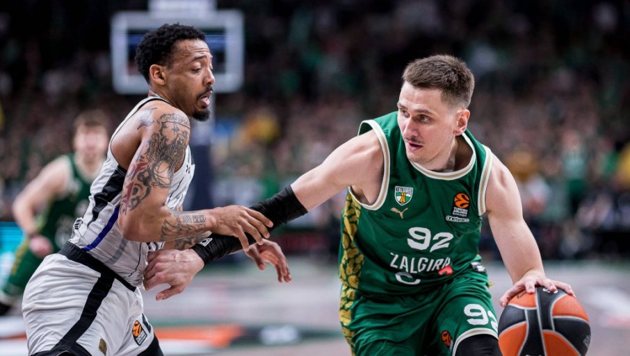 UŽIVO, ŽALGIRIS - PARTIZAN: Crno-beli na jednom od najtežih gostovanja u Evroligi