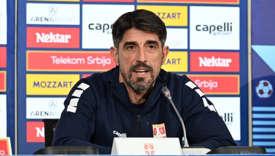 Veljko Paunović se obraća pred Ligu nacija