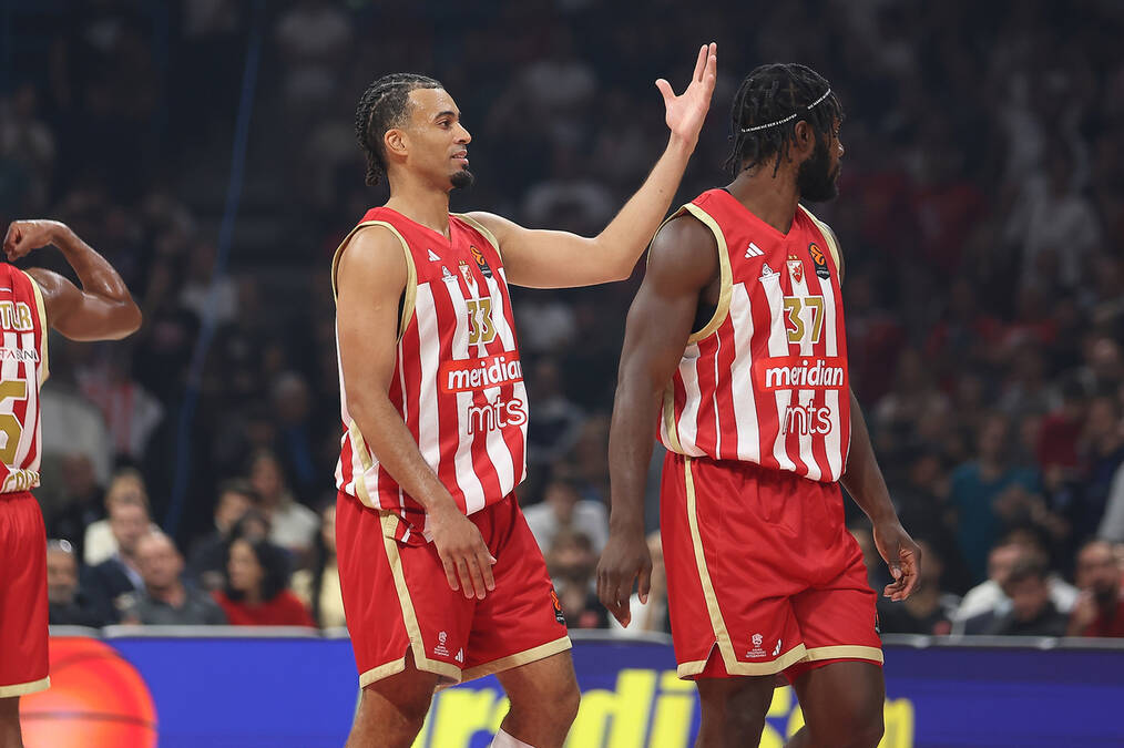Uživo, Crvena zvezda - Pariz: Crveno-beli žele četvrtu u nizu