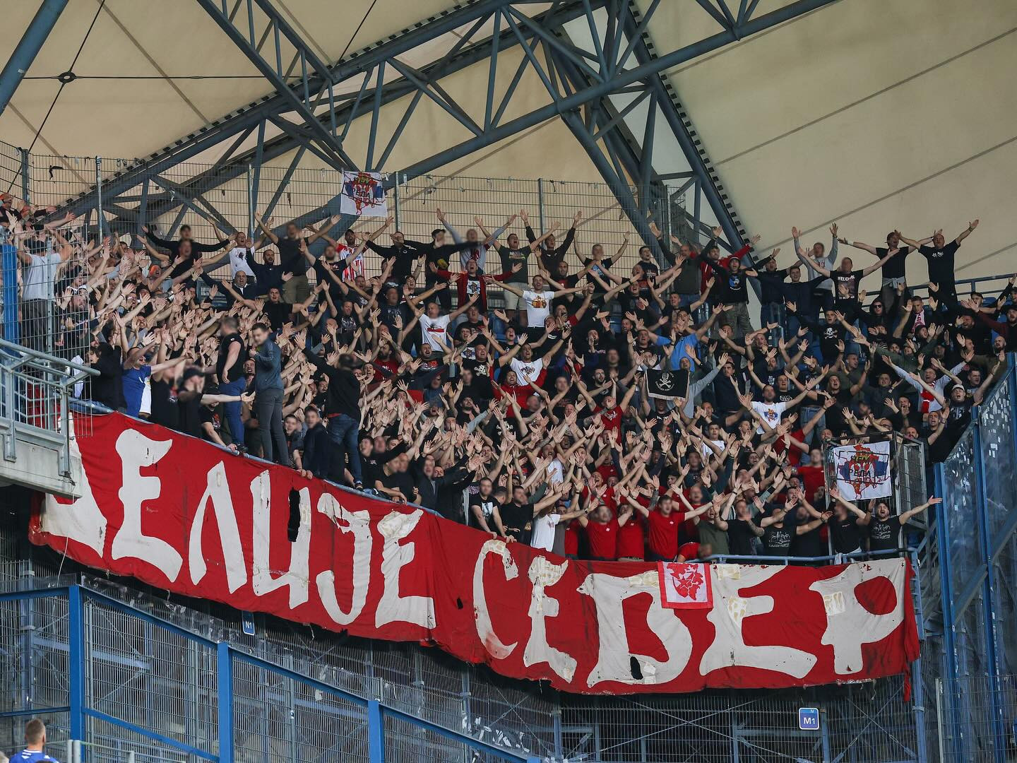 (VIDEO) Aplauz "Delija" za kraj evropskog košmara