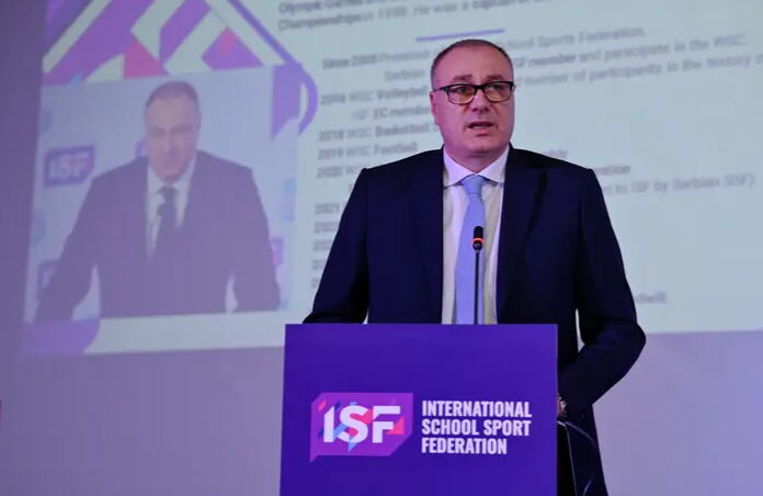 VELIKO PRIZNANJE: Željko Tanasković reizabran na čelo Međunarodne federacije za školski sport