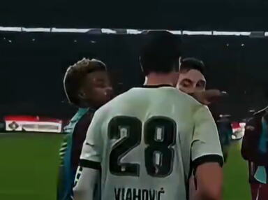 UMALO TUČA! Pogledajte kako se Vlahović sukobio sa Albancem! Srbin mu se uneo u lice, a onda... VIDEO