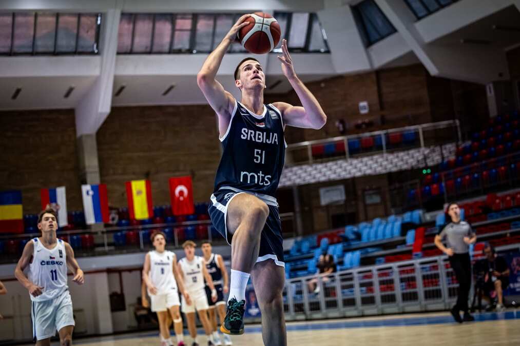 ORLIĆI DEKLASIRALI RIVALA: Muška U16 reprezentacija ubedljiva protiv Češke, za deveto mesto na EP igra protiv Turske
