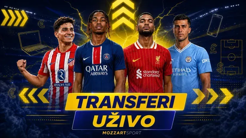 TRANSFERI UŽIVO (utorak, 18. avgust)