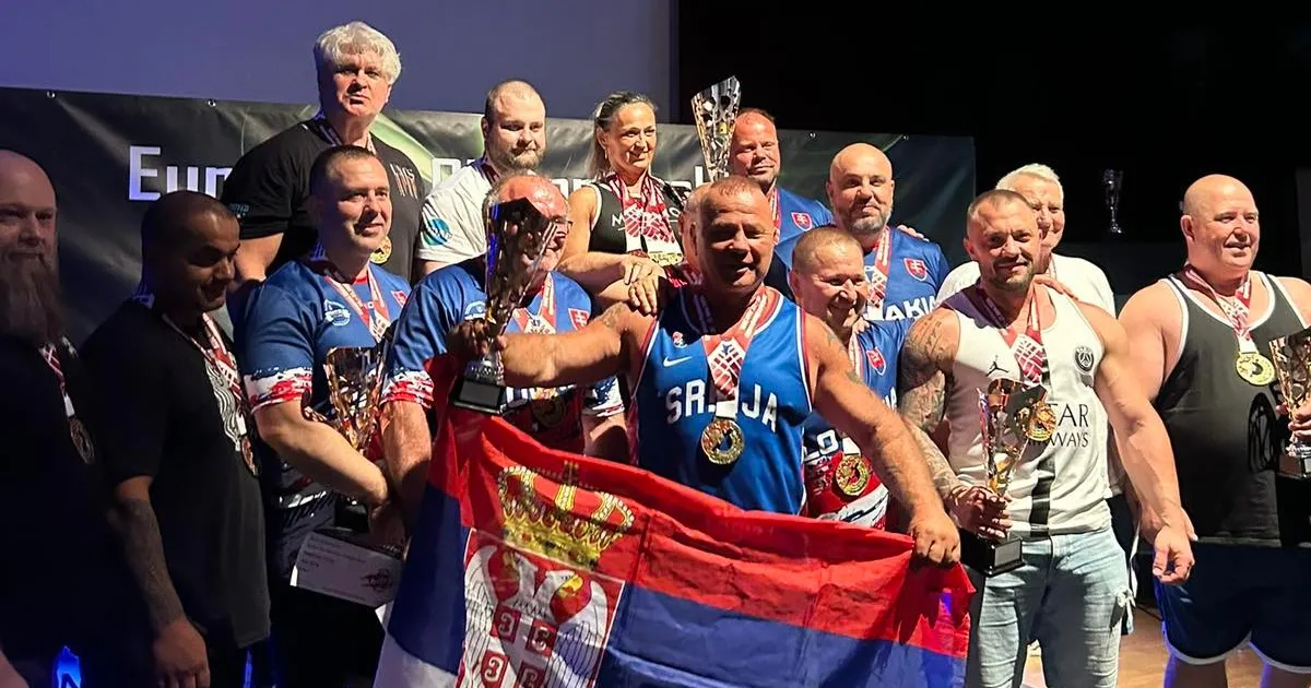 SRPSKA SNAGA! Živorad Marković evropski šampion u bench pressu: Do zlata sa impresivnih 230 kilograma