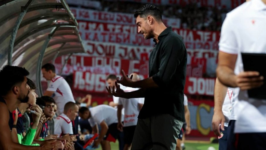 Evo kako je izgledao susret Alberta Rijere i Aleksandra Kataija nakon meča Crvena zvezda - Mladost (VIDEO)