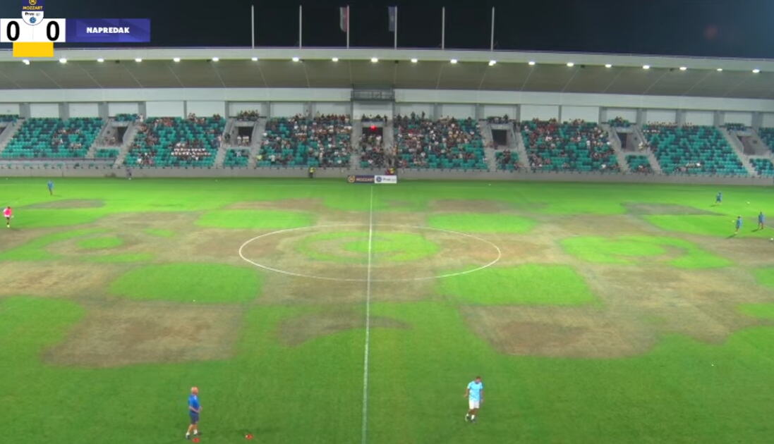 NESTVARNA SLIKA: Pa šta se ovo desilo sa novim stadionom u Zaječaru?