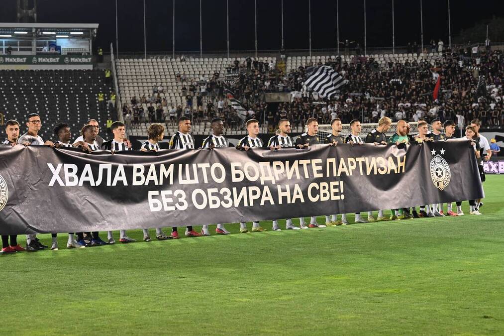 Partizan hitno reagovao saopštenjem: Postoji problem pred meč protiv Hetafea