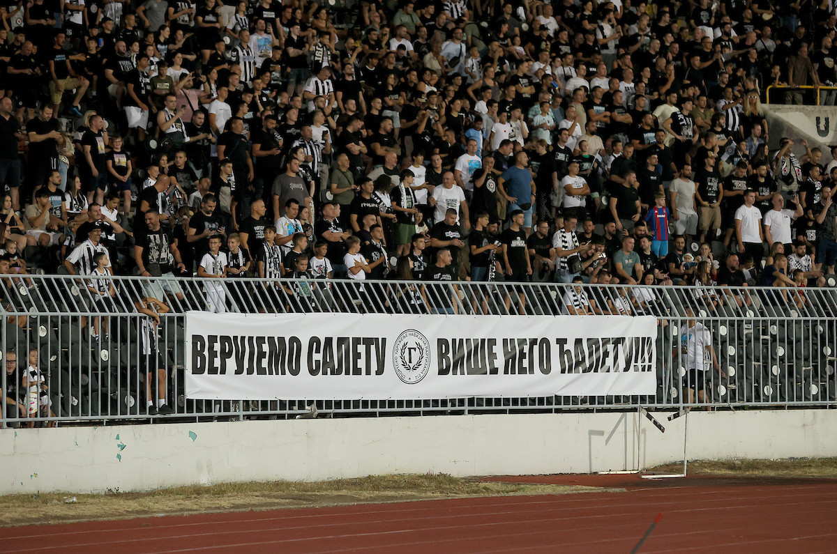 UŽIVO - Partizan opet nema sreće, stativa, pa poništen gol!