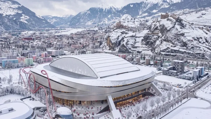 Stadion iz nekog drugog sveta: Koštao bi 490.000.000 evra, imao rolerkoster i luna park i bio usred Alpa