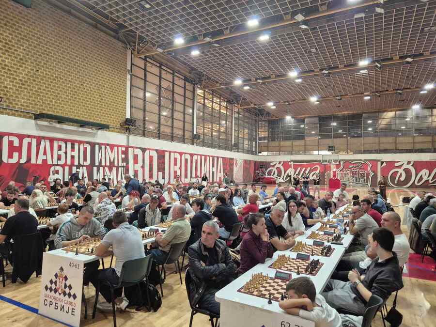UBRZANI ŠAH: Aleksandar Kopilov pobednik "Trofeja Novi Sad"