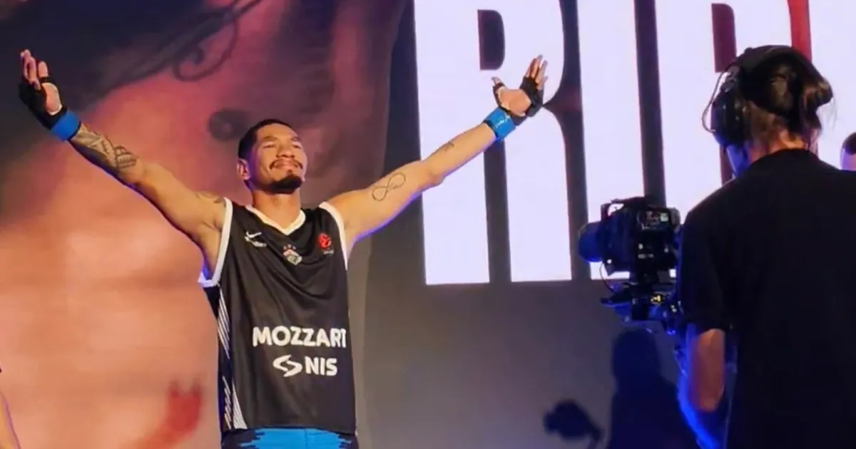 Brazilac napravio ludnicu na BFL 4, izašao uz "Crno i zlatno" u dresu Partizana, a onda nokautirao legendu!