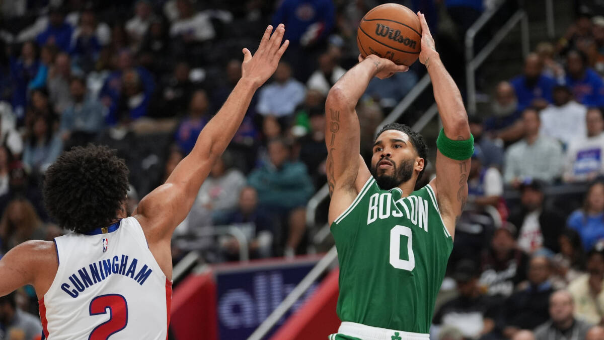 Počela je NBA liga, Tejtum promašio sve što je mogao: Srpski zet ga uzalud čupao u Detroitu