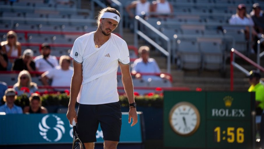 KAKAV TENISKI ŠOK: Aleksander Zverev eliminisan u Montrealu!