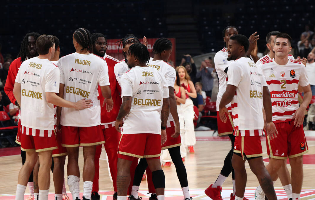 Crvena zvezda - Hapoel, uživo: Crveno-beli vidaju rane posle Žalgirisa