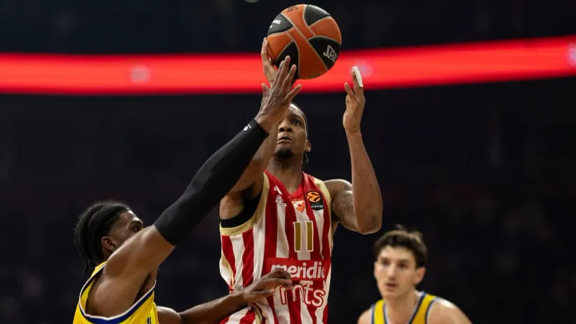 Ovakvog Kartera je Zvezda čekala, Makabi pregažen u Areni uz kišu trojki