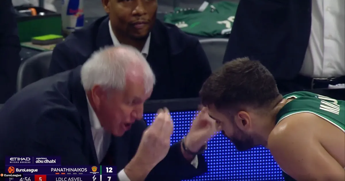 Kad Željko Obradović podvikne... Igrač ga naljutio na utakmici, on pobesneo, pa dobio utakmicu karijere!