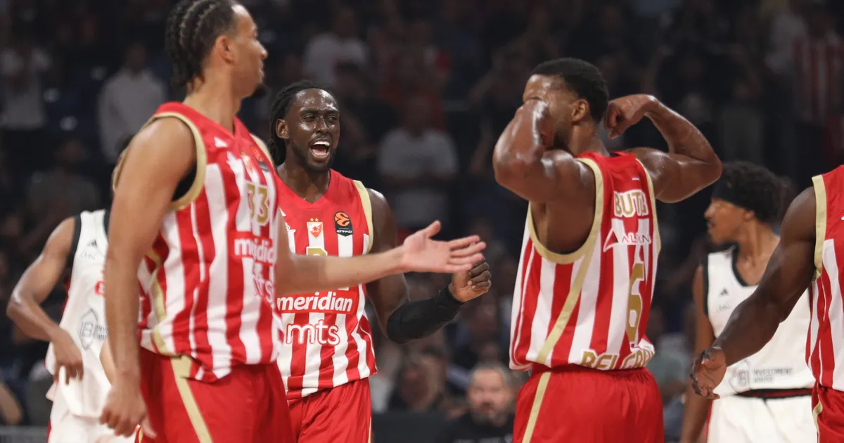 Sve o meču Crvena zvezda - Efes: Ko sudi, gde gledati, šta kažu kladionice?