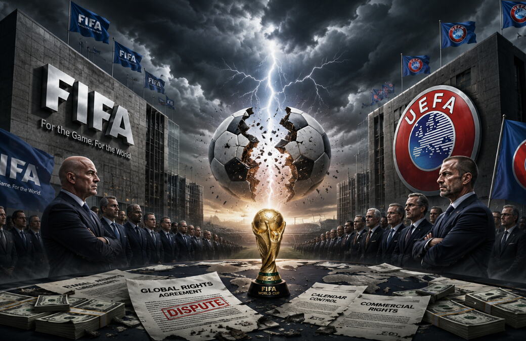 FIFA POVUKLA SKANDALOZNE POTEZE, UEFA ZGROŽENA! Najnoviji detalji najvećeg rata u istoriji sporta: Iza svega se krije PAKLEN PLAN vredan 20.000.000.000!