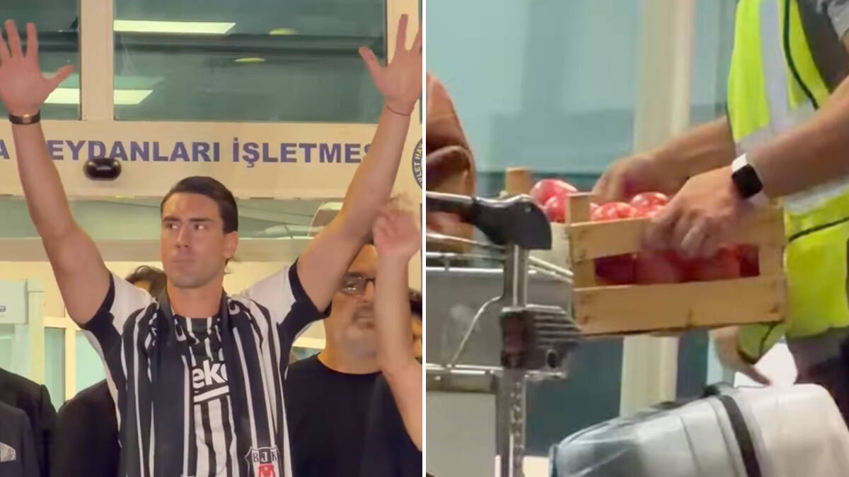 Svi u šoku šta je Vlahović doneo iz Beograda u Tursku: Hit snimak sa aerodroma