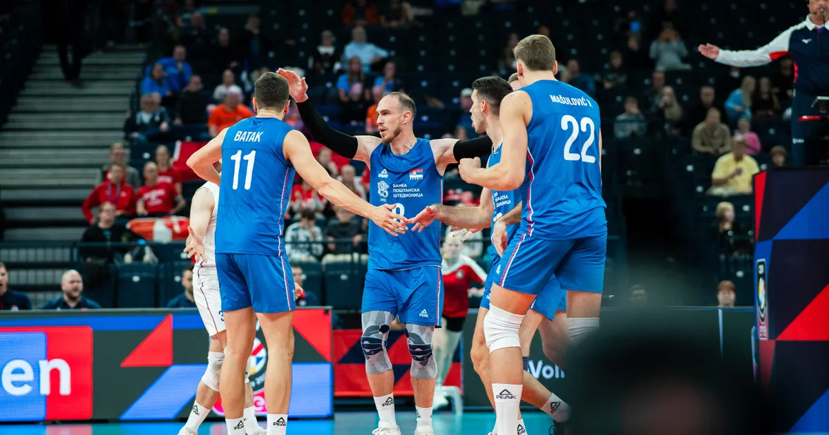 Srbija - Slovenija: Meč odluke! Orlovi igraju za 1/4 finale Evropskog prvenstva u odbojci!