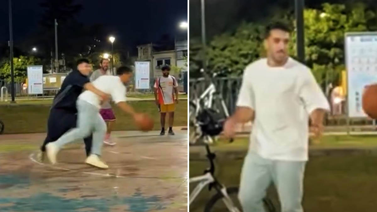 Fakundo Kampaco se pojavio na basketu: Dok ga mnogi vraćaju u Zvezdu, sa terena isplivao snimak