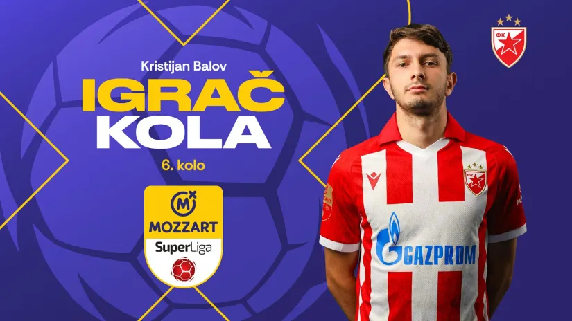 Najbolji igrač šestog kola Mozzart Bet Superlige: Malo bugarskog šmeka na Marakani